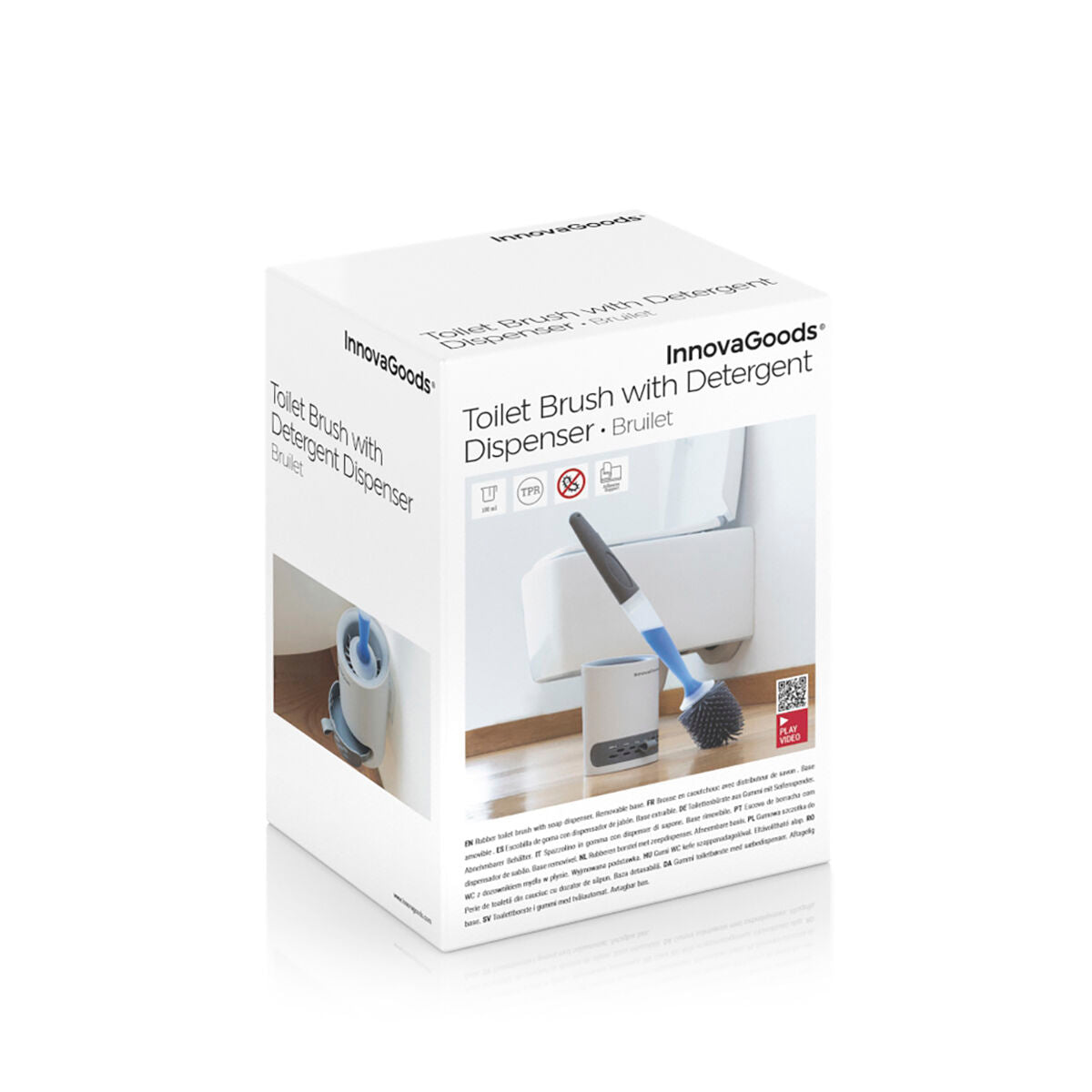 Escobilla de baño con dispensador de Bruilet